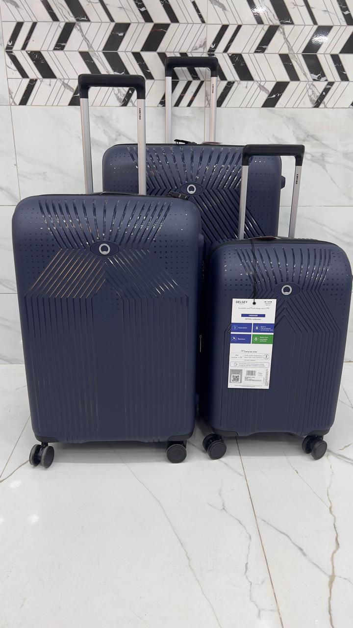 Imported Delsey high quality luggage bag set of 3