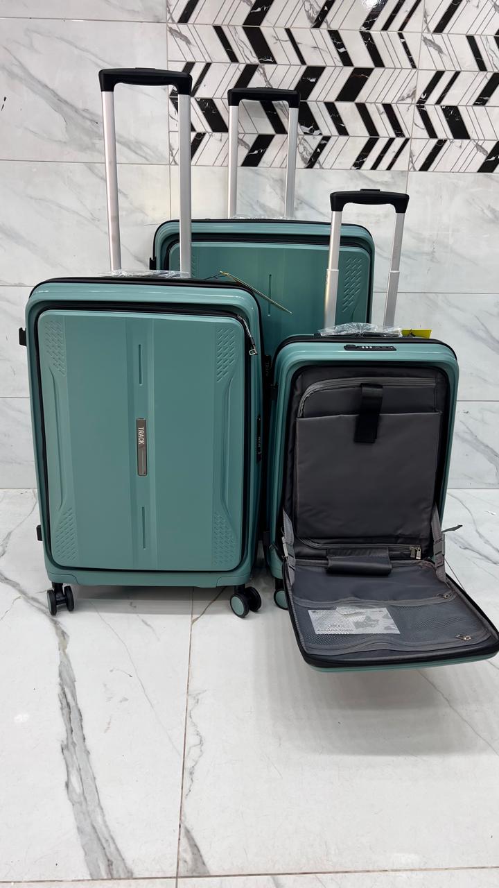 Imported front opening PP luggage bag set of 3