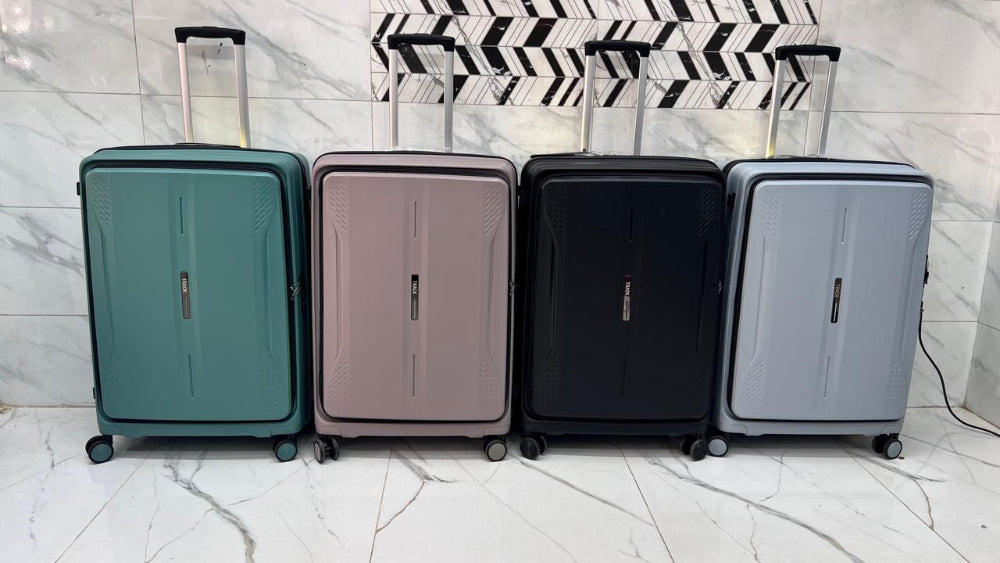 Imported front opening PP luggage bag set of 3